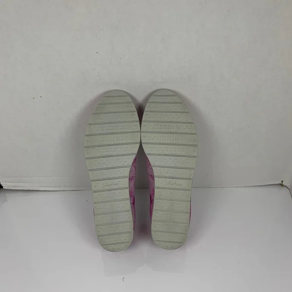Skechers Women Cloe Flex Wedge Tie-Dye Pink Slip-On Sneakers 8.5 - Picture 5 of 9